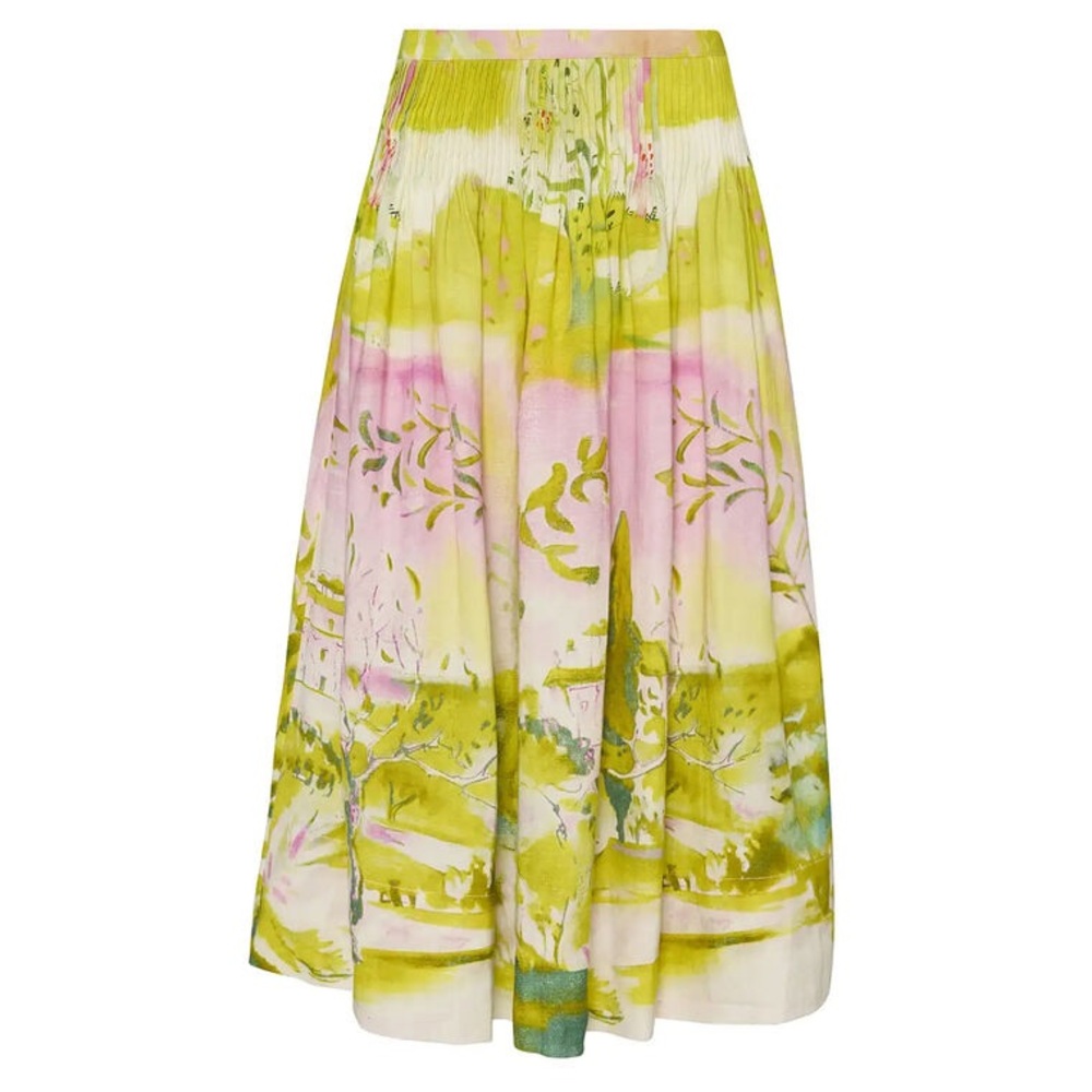 HUNTER BELL
Fallon Pleated Midi Skirt size 4
